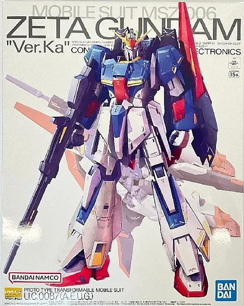 MG ZETA GUNDAM VER KA 1/100